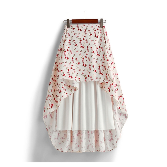 Rose Floral Skirt - Picture 3 of 8